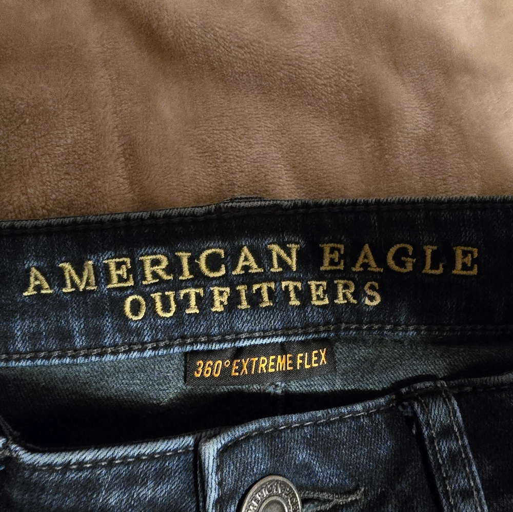American Eagle Outfitters Men's Blue Jeans